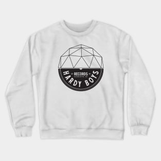 Hardy Boys Records - Geodesic on Light Crewneck Sweatshirt